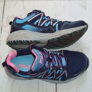 fila headway 6 womens blue